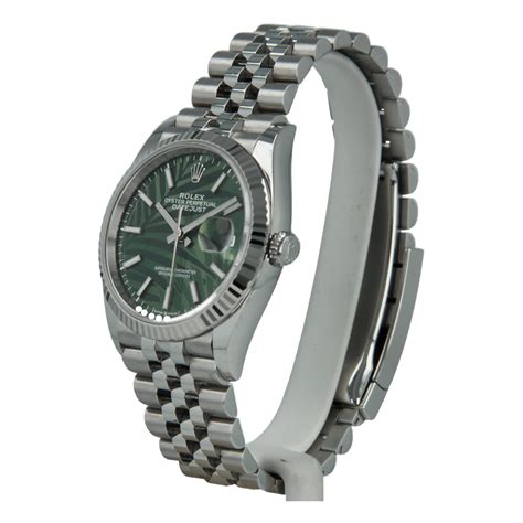 quadrante rolex datejust verde|rolex datejust 36 prezzo.